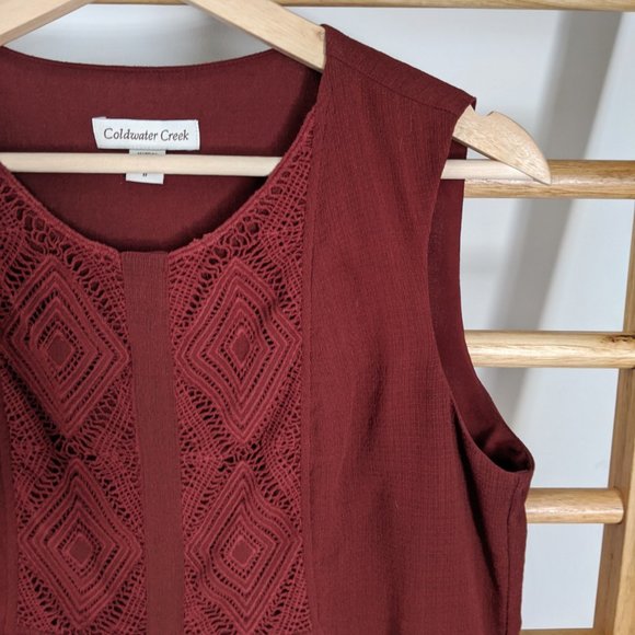 Coldwater Creek Boho Blouse - Picture 2 of 3